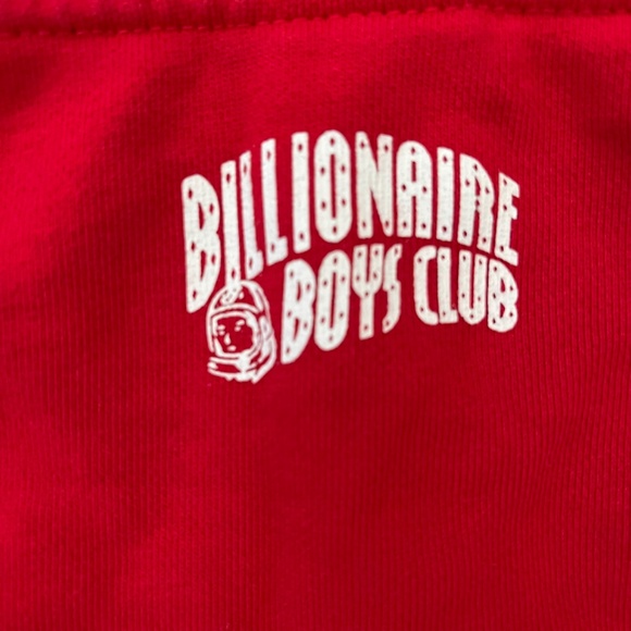 Rare - Billionaire Boys Club Sweatshirt Red Graphic Hoodie - Picture 7 of 8